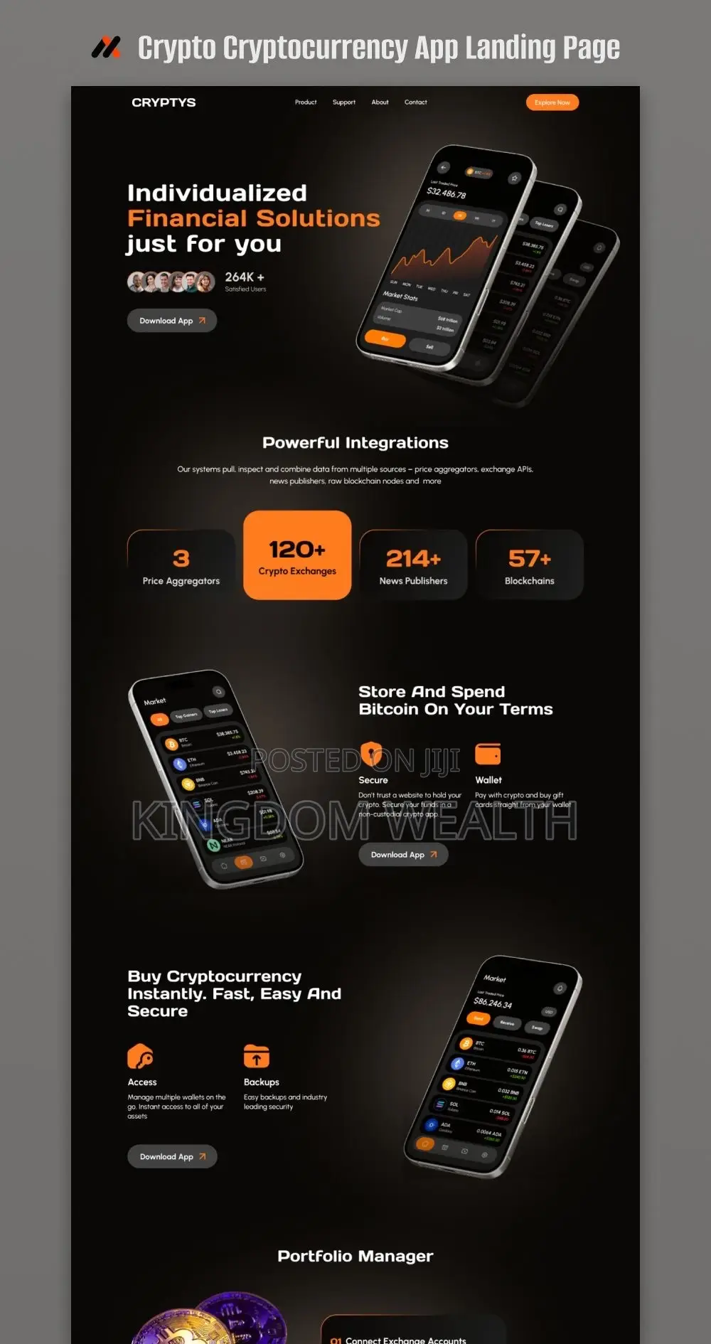 Landing Page Website