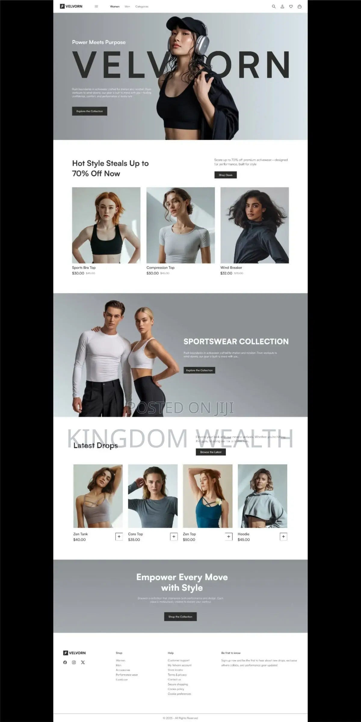 Landing Page Website