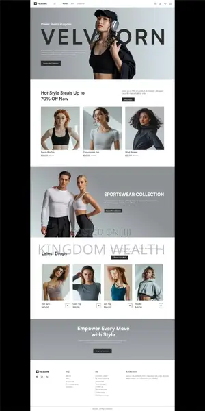 Landing Page Website