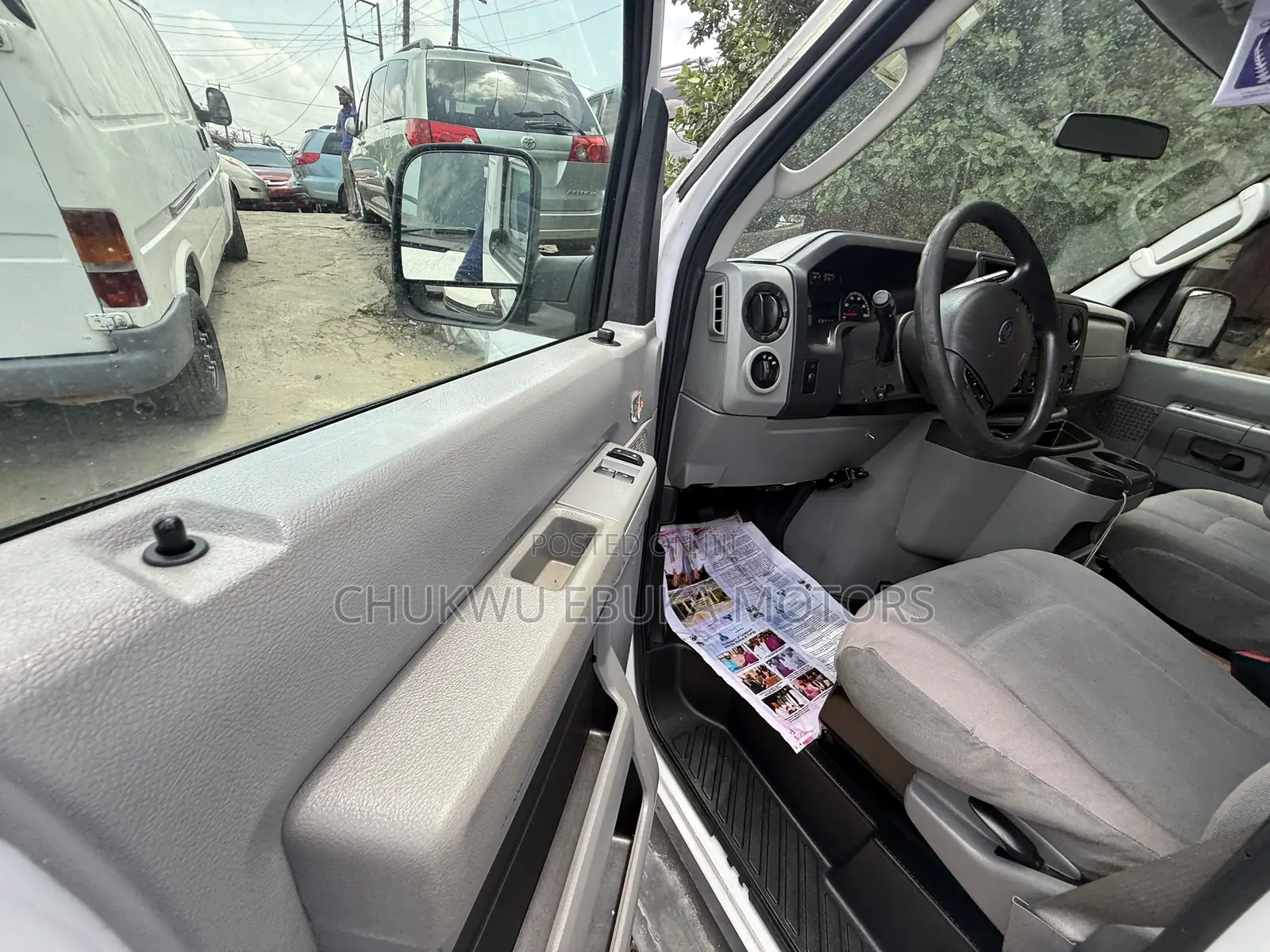 Ford E250 2014 White