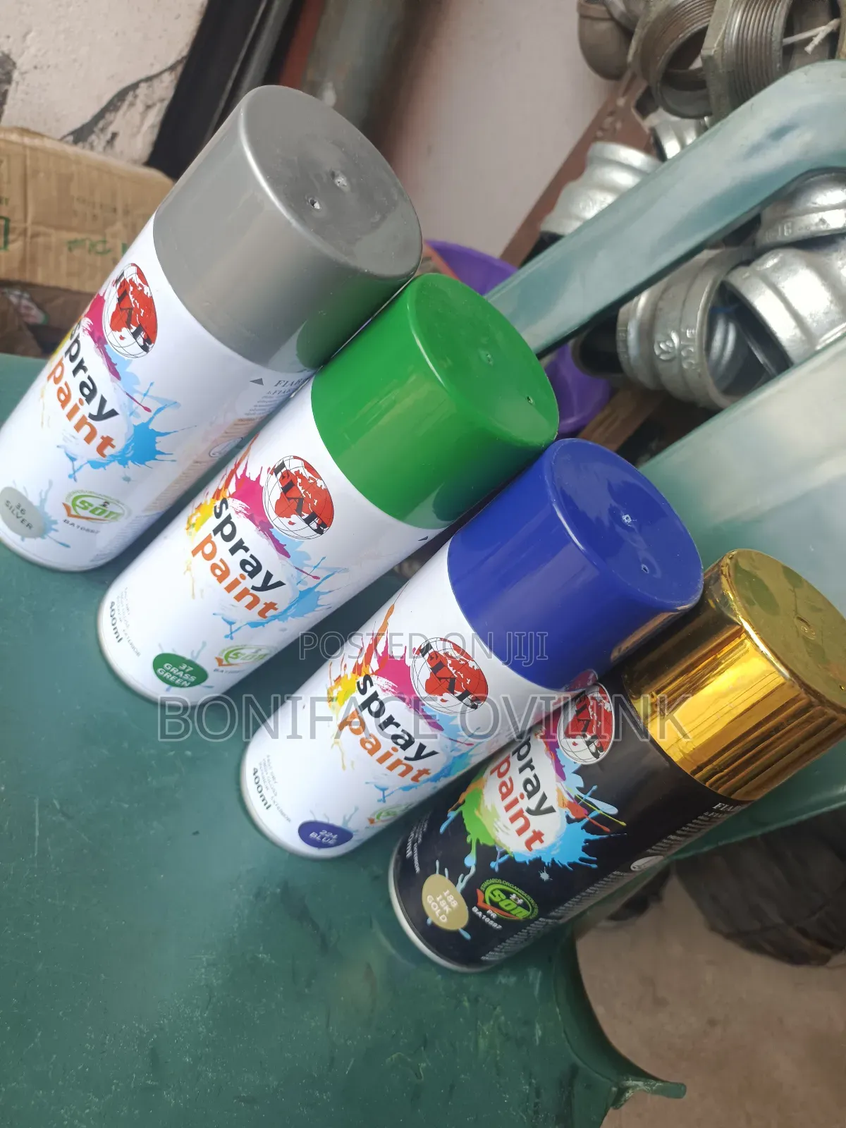 Spray Paint Gold