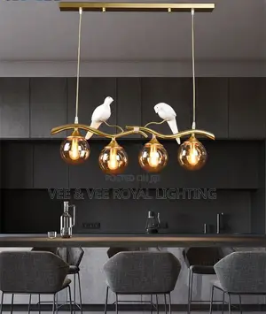 Luxury Bird Shape Ceiling Light– For Dining, Kitchen, Restaurant, Cafe