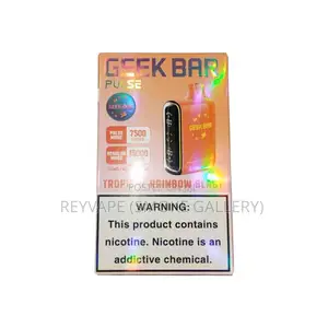 Geek Bar Pulse Tropical Rainbow Blast Puffs Disposable Vape