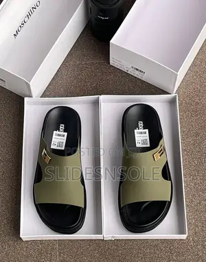 Moschino Luxury Slides
