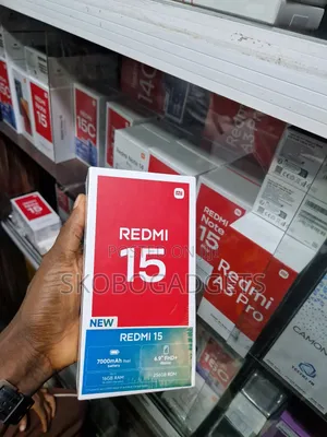 New Xiaomi Redmi 15 256 GB Black