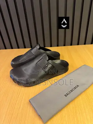 Balenciaga Sunday Leather Mule