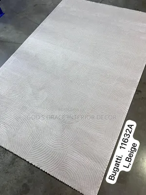 Royal Buggatti Quality Beige Colour Center Rug Turkish
