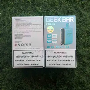 Geek Bar Pulse Blue Razz Ice Puffs Disposable Vape