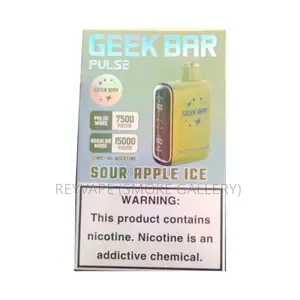 Geek Bar Pulse Sour Apple Ice Puffs Disposable Vape