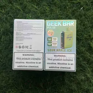 Geek Bar Pulse Sour Apple Ice Puffs Disposable Vape