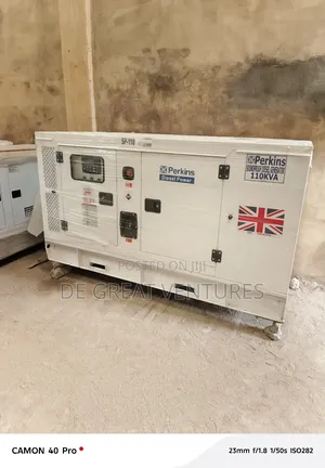 Brand New Perkins 110kva Soundproof Diesel Silent Lister Generator