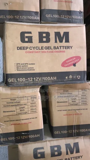 100a GBM Dry Cell Battery