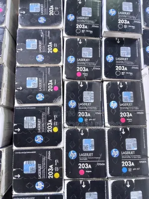 Genuine Hp 203a Toner Cartridges Bk/Y/C/M