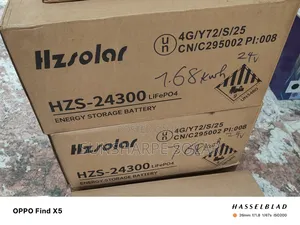 7.5kwh Hzsolar Lithiumbattery 24v