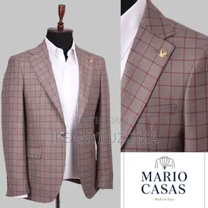 Classic Luxury Designer Blazer Suit