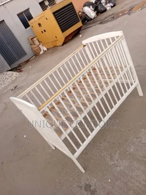 Imported Very Beautiful Baby/Toddler Wooden Cot With Brand New Mattres