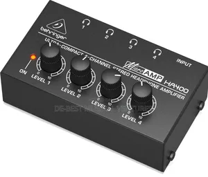 Behringer Microamp Ha400 Headphone Amplifier