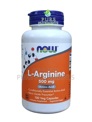 Now L-arginine 1000mg (120 Tablets) –Nitric Oxide Blood Flow Support