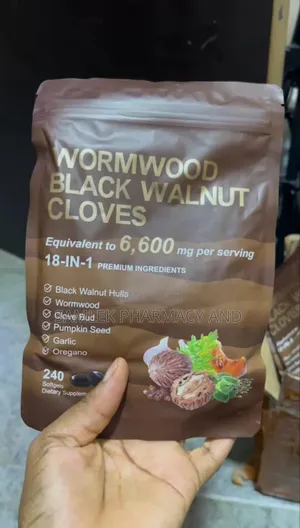 Wormwood, Black Walnut, Cloves 18-in 1 Ingredients -240softgels