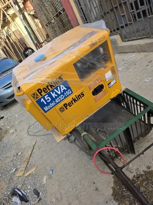 Complete 12.5kva Perkins Diesel Soundproof Gen 1years Wty