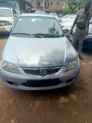 Mazda 323 2004 Blue