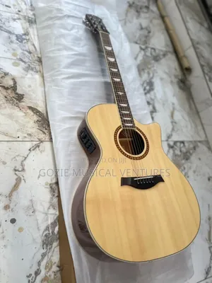 Takla 41" Semi Electro Acoustic Guitar With Bag and Strap