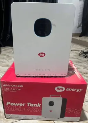 Itel 500w Solar Generator With 1000wh Lithium Battery