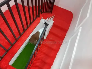Red Carpet Staircase Rug Available in Stock Turkish