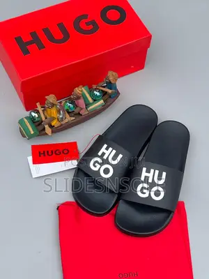 Hugo Raised Logo Slides