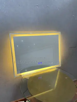 Rectangle Mirror With Lights