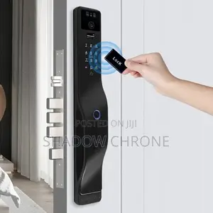 Smart Door Lock With Camera, Fingerprint Mobile Control
