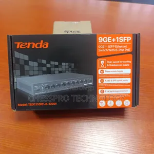 Tenda 8 Port Poe Gigabit Switch.Teg1110pf-8-120w