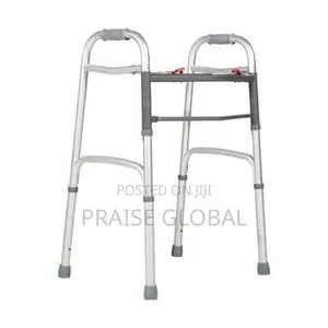 Adjustable and Foldable Walking Frame Without Wheels
