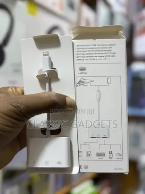 Lightning to 3 in 1 Camera Card Reader