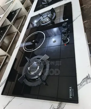 Original Phiima German Design Built-in 2+1 Gas Electric Cooker Hob