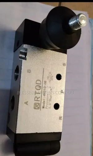 4h310-08 Manual Pneumatic Hand Lever Valve. 5-way, 3 Position