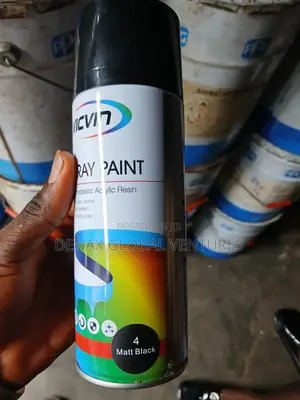 Matte Black Spray Paint