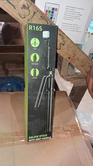 Selfie Stick With Led Light For Video/ Picture Positioning Get Today