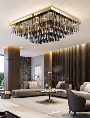 Crystal Lamp Nordic Minimalist Living Room Main Light