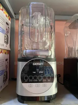 Gemat Commercial Sound-Proof Blender, a Heavy-Duty