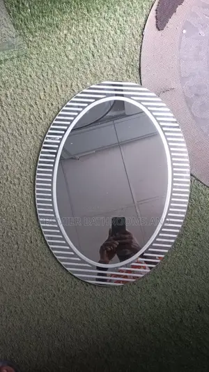 Oval Design Small Bathroom Mirror