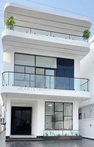 Curtain Wall and Exterior Balustrade Installed by Heartglassworks