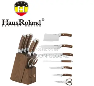 Haus Roland 8-Piece Stainless Steel Knife Set