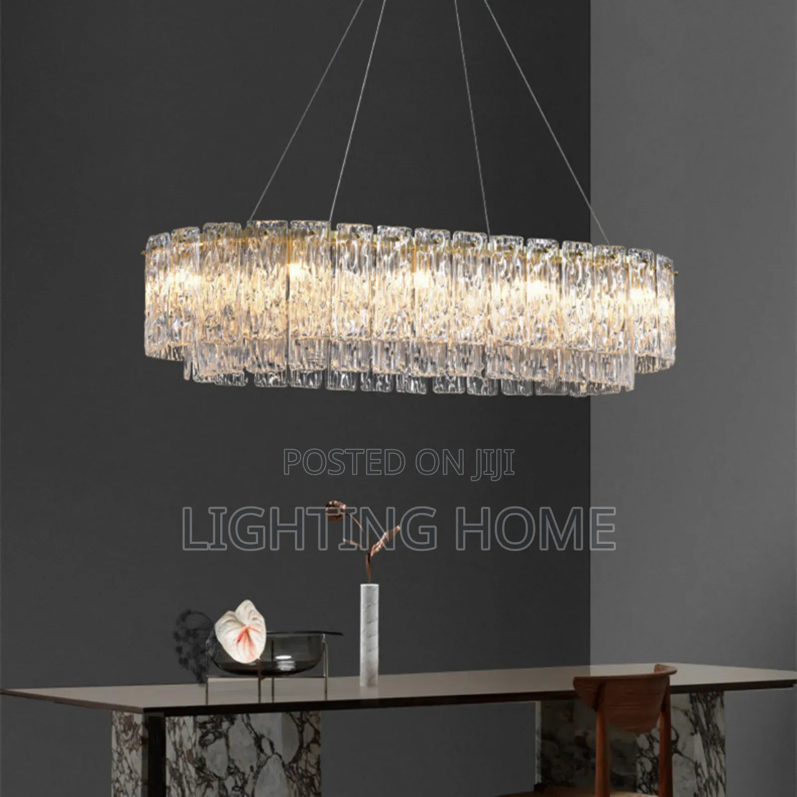 Crystal Chandelier Light by 800mm