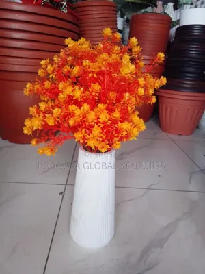 Flower Pot and Flowers