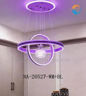 Big Fancy Design Led Droplight With Twisted Ring