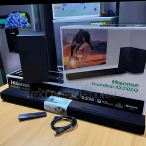 Hisense Soundbar 500 Watt, 3:1 Channel