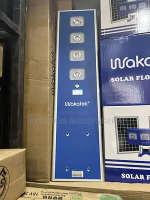 Wakatek Solar Street Light (All-in-One – 4 Lens)