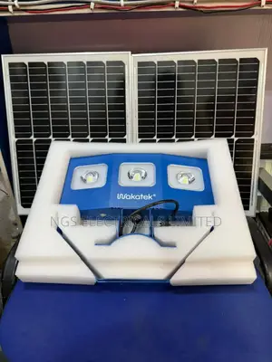 300w Wakatek Solar Flood Light Double Panel