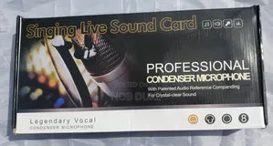 Microphone With V8s Sound Card Bm800 Kit With Tripod